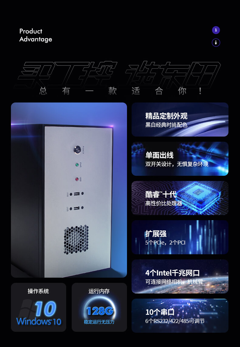 酷睿10代工控機,機器視覺工業(yè)電腦